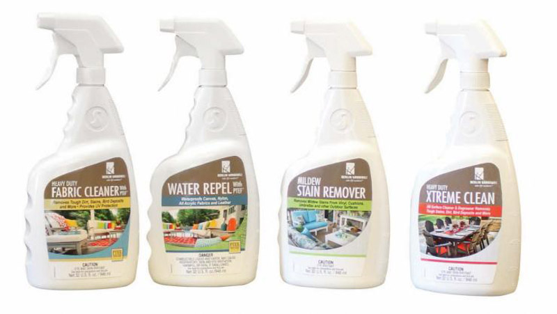 Cleaners for Berlin Gardens poly outdoor furniture