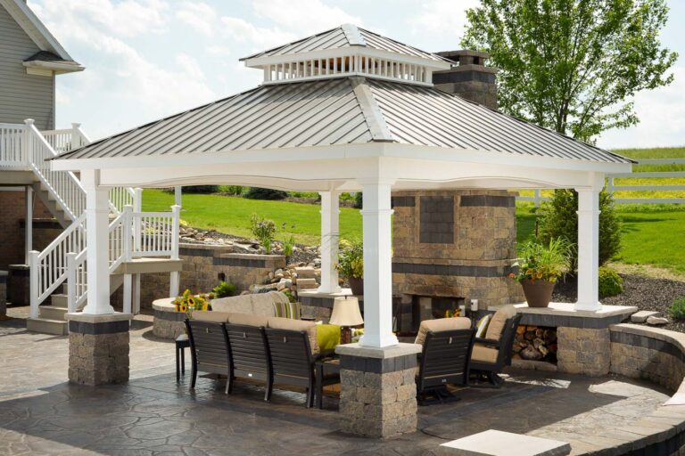 Get your patio pavilion from Miller's Mini Barns