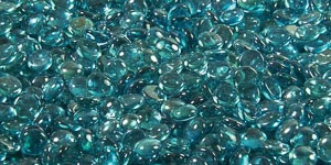 Crystal Fire Gems - Aqua