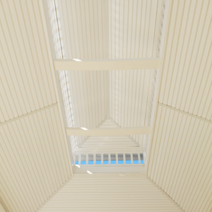 Vinyl-Beaded Ceiling for vinyl Pavilions