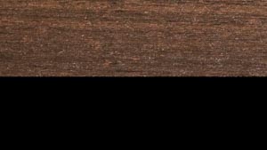 Rectangle Fire Pit Colors Brazilian Walnut on Black Natural Finishes - Two Tone