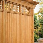 Wooden Privacy Wall