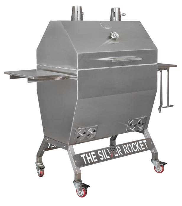 Large Silver Rocket grill