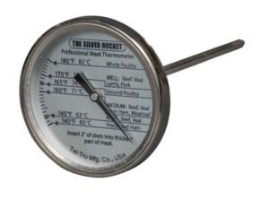 The Silver Rocket Grills - Accessories - Meat Thermometer