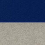 Two-Tone - Navy Blue on Light Gray