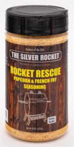 The Silver Rocket Grills - Spices & Cookbooks - Popcorn & French Fry Seasoning - Rocket Rescue