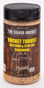 The Silver Rocket Grills - Spices & Cookbooks - Seafood and Stir Fry Seasoning - Rocket Thrust