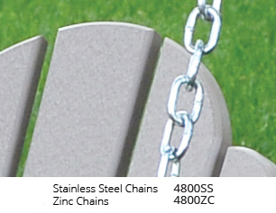 Zinc Swing Chains