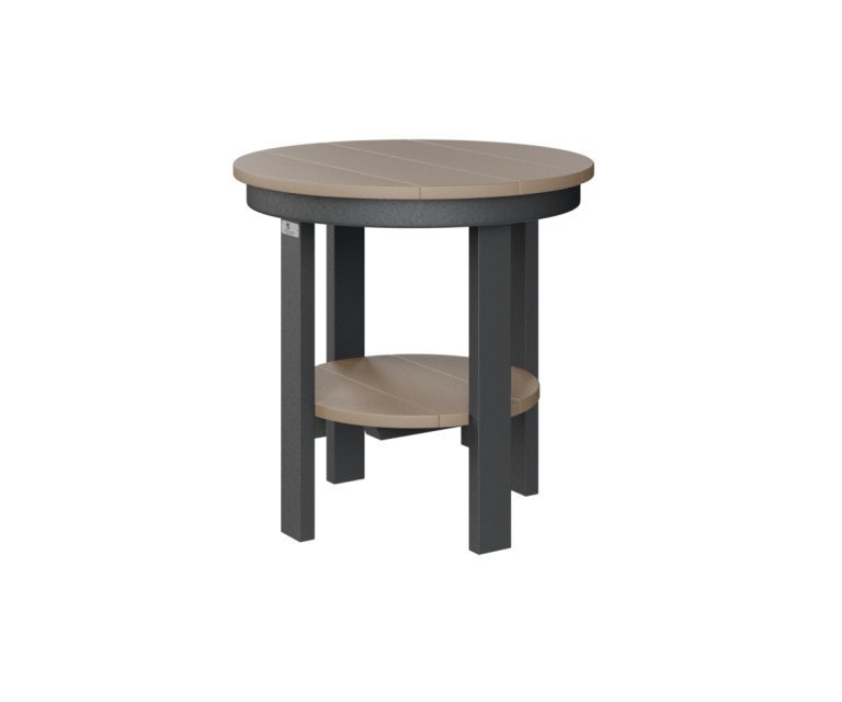 Round End Dining Table