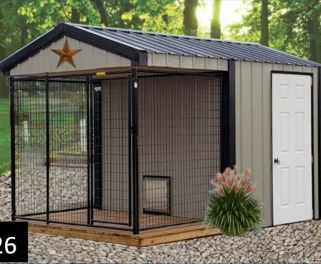 Single dog kennel