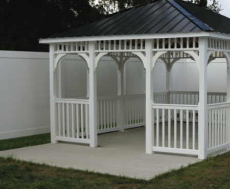 gazebo without flooring