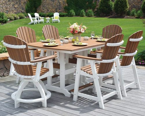 Miller's Mini Barns sells outdoor dining sets